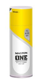 Maston spraymaali One satiini rypsinkeltainen 400ml 