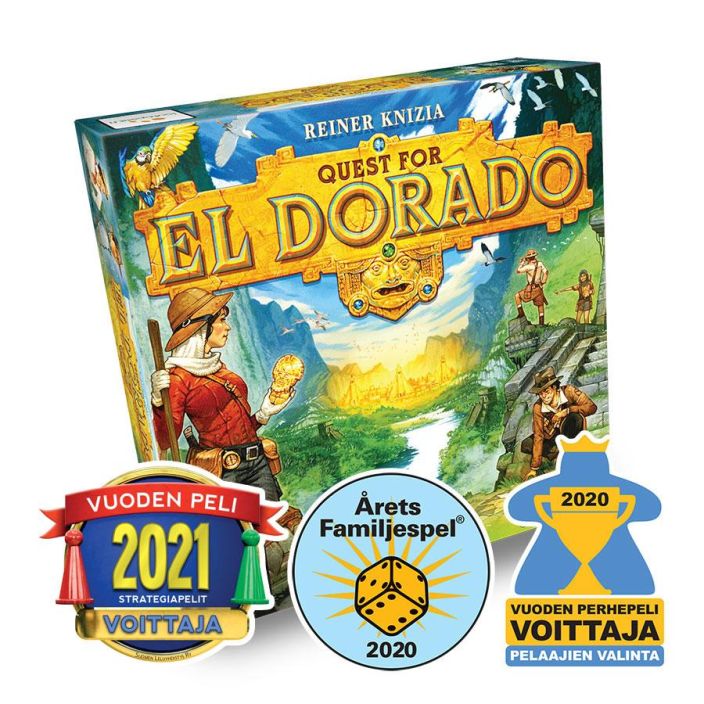 Quest for El Dorado Etela-Amerikan tiheiden sademetsien uumenissa uinuu El Dorado, kultainen kaupunki.