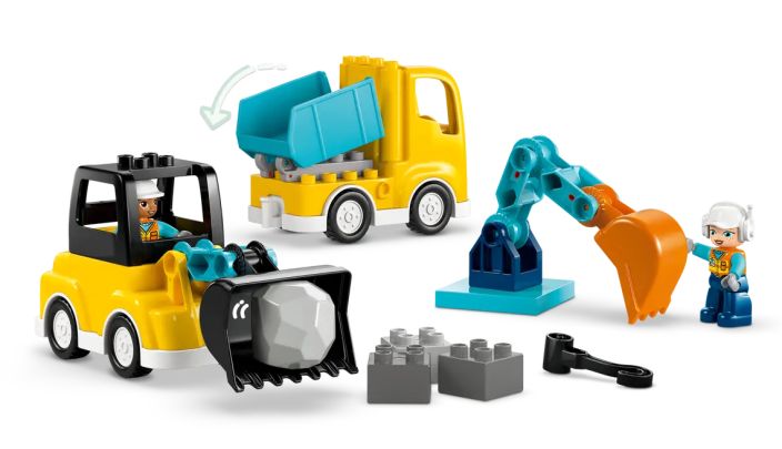 Työmaa-ajoneuvot 3in1 10475 tuotekuva 2
