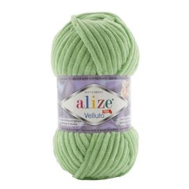 Alize Velluto lanka 103 vaaleanvihreä 100g