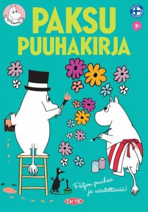 Muumi paksu puuhakirja 41091 926-1719
