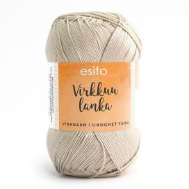 Esito virkkuulanka 9035 pellavanbeige 100g