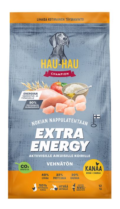 HHC Extra energy kana riisi kaura 12kg 5243 969-003 5243