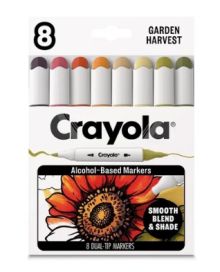 Crayola tussit Sadon korjuu 8kpl 358-586808
