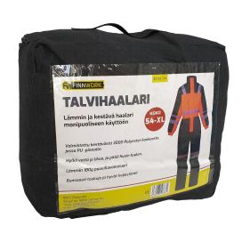 Finnwork Talvihaalari oranssi/sininen 301887B