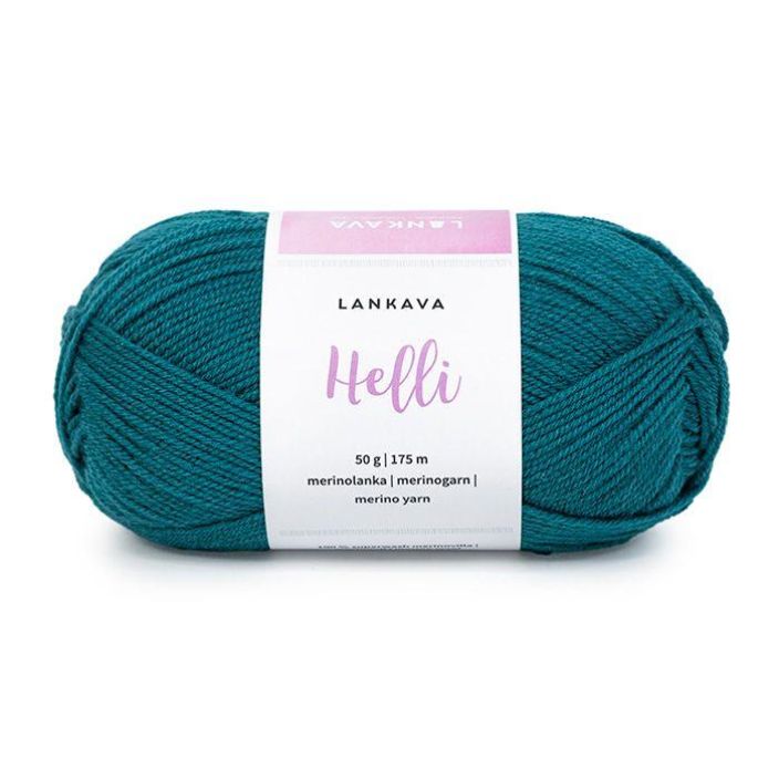Lankava Helli 320 sinivihrea 50g HELLI-320