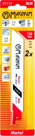 Magnum Puukkosahanterä BIM 1,4/150mm 2kpl 21111