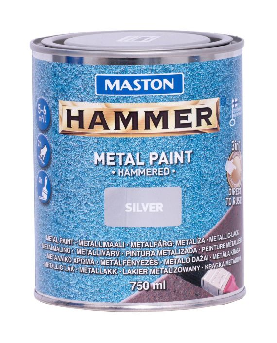 Hammer vasaralakka hopea 750ml 8871003 908-707