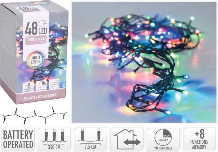 Valoketju 48os. multicolor IP44 AX8415410 992-1741