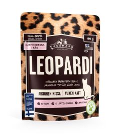 Dagsmark Dagsmark LEOPARDI kanaa&nautaa kastikkeessa 80g 120037