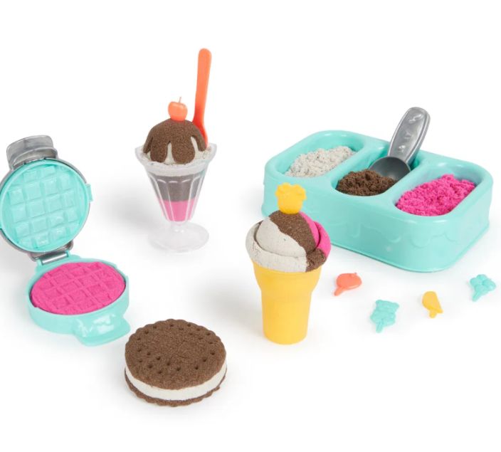 Kinetic Sand Ice Cream Treats taikahiekka 6068200 tuotekuva 3