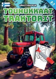 Touhukkaat traktorit värityskirja