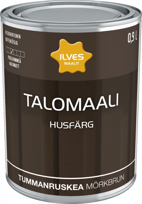 Ilves talomaali 0,9L ruskea IL2665 920-706