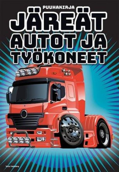 Komeat autot ja tyokoneet puuhakirja 40944 926-1720