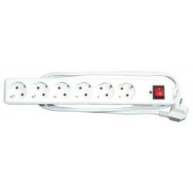 Jatkojohto 6-osa 1,5m+ylijännitesuoja 