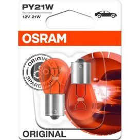 Osram Osram polttimopari PY21W 12V 21W oranssi 10-7507-02B