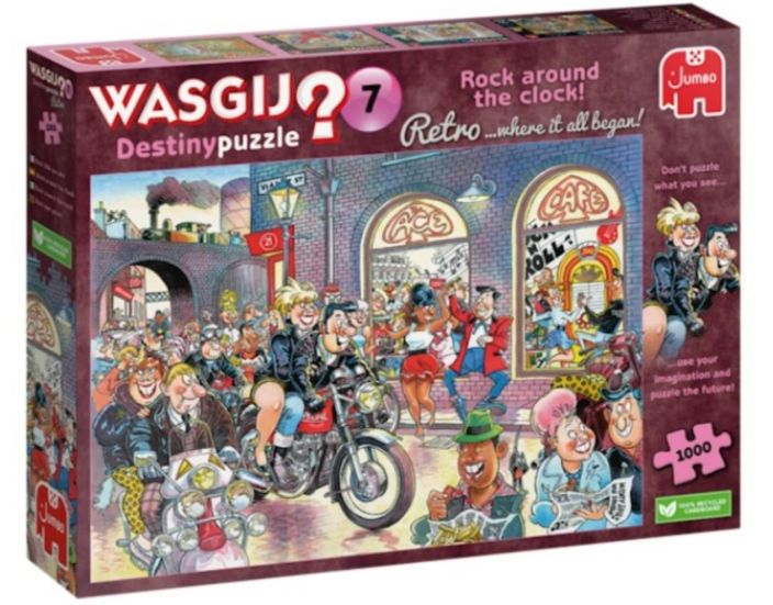 Wasgij Retro desitiny 7 Rock around the clock JU00017 POISTUU 929-1383 Wasgij Retro desitiny 7 Rock around the clock JU00017 POISTUU 929-1383