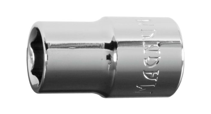 Magnum hylsy 1/4&quot; 6,0mm Kromi-vanadiiniterashylsy