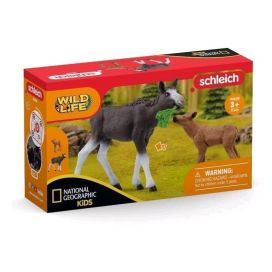 Schleich Hirviemo ja -vasa 42603