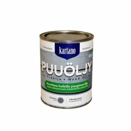 Kartano Kartano puuöljy harmaa 0,9l vesiohenteinen KAR-09-VH