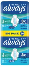 Always Ultra normal siivillä 26kpl