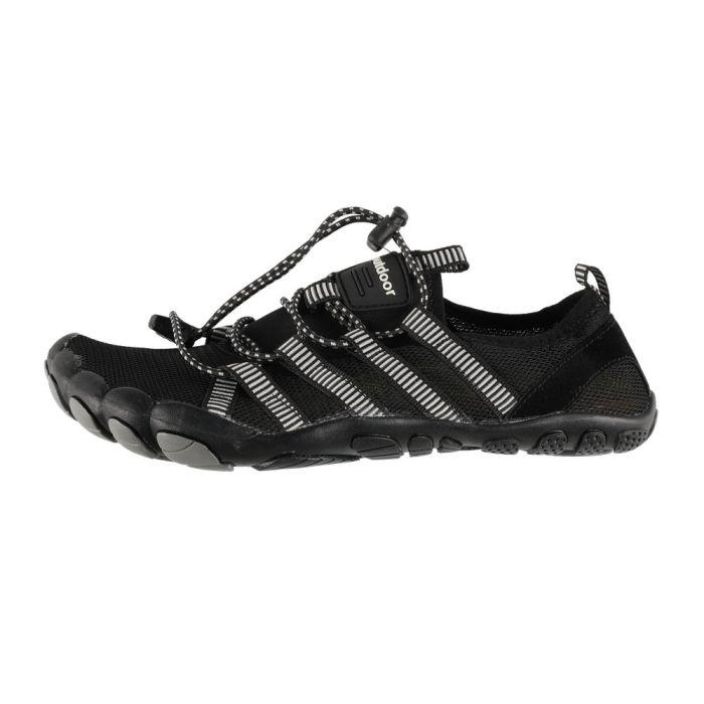 Acces paljasjalkakengat musta stripe 36-41 632787 924-2156