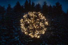 Finnlumor Valopallo 480 micro-LED lämminvalk.