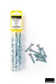 Palokärki Kuusiokolopultti M6x30mm sinkitty 30kpl KUS630