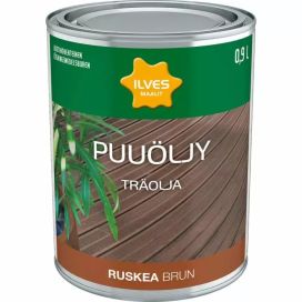 Ilves Puuöljy ruskea liuotinohenteinen 0,9L