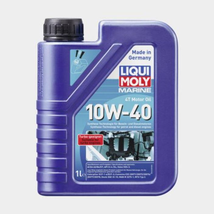 Liqui-Moly Marine 4T motor oil 10W-40 1L LM-25012 POISTUU 908-4236 4T 10W-40