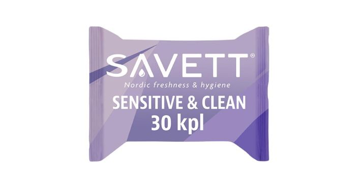Savett 30kpl pH kosteuspyyhe 304650 950-065
