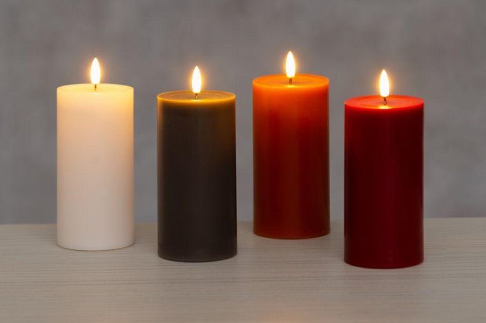 Finnlumor 3D LED pöytäkynttilä sula parafiini 15 cm lajitelma 649559 tuotekuva 1