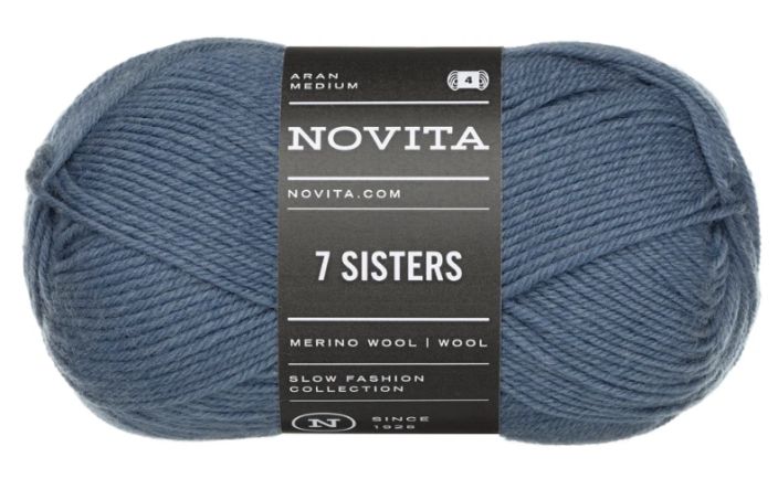 Novita 7 Sisters 160 farkku 100g 183160 Novita 7 Sisters 160 farkku 100g 183160