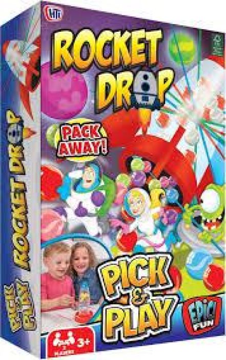 Epic Fun Rocket Drop Travel Game Nordic 44025003 POISTUU 926-7203 Epic Fun Rocket Drop Travel Game Nordic 44025003 POISTUU 926-7203