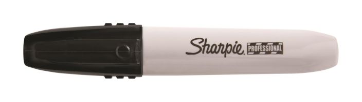 Huopakyna sharpie professional musta 103169 903-395