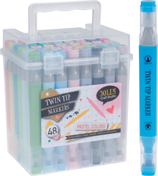 Duo pastelli tussit 48kpl Duo pastelli tussit 48kpl