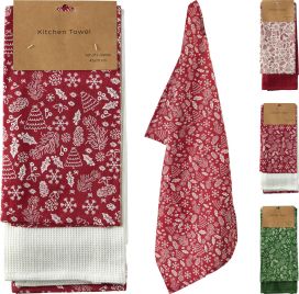 Jouluinen keittiöpyyhe 70x45cm 2kpl A35842720