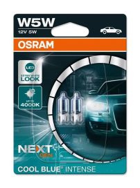 Osram polttimopari W5W Cool Blue Intense 12V 5W