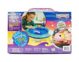 Fingerlings vauva aksolotli ja puhallettava amme 3143