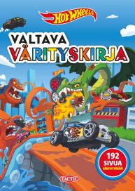 Hot Wheels valtava värityskirja