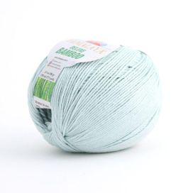 Himalaya Deluxe Bamboo bambu-puuvillalanka 17 Vaalea minttu 100g 