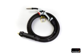 Mig-poltin titanium 150A 4m pallonivelöity, euroliittimellä