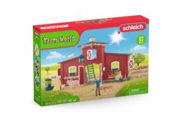 Schleich Sch Suuri navetta sis. eläimiä ja varusteita 42606 POISTUU