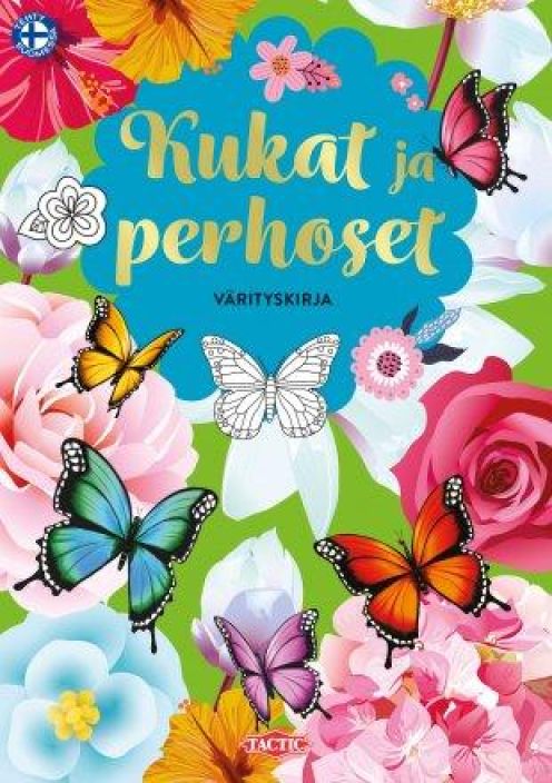 Kukat ja perhoset varityskirja 58349 926-1736