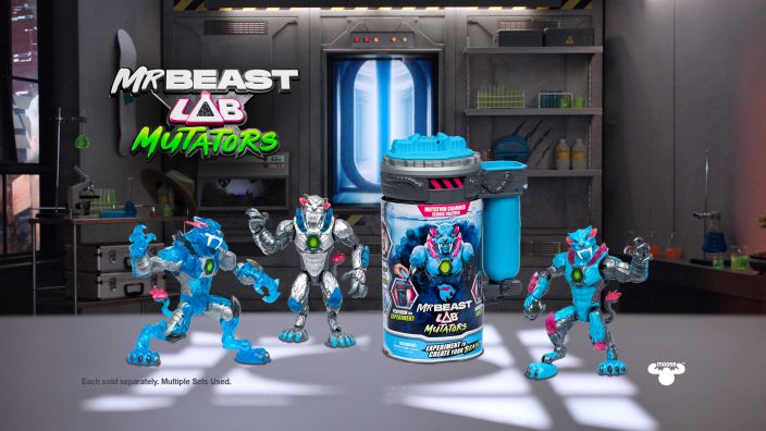 Mr.Beast Lab mutator action figure Stealth Panther 20346 990-282