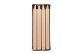 Kruunukynttilä 24cm 8kpl beige 609073