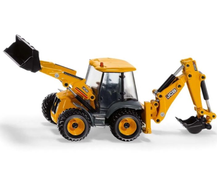 Siku 1:50 Jcb 4Cx Backhoe Loader KUVAT Yksityiskohtainen JCB 4CX kaivurikuormaaja.