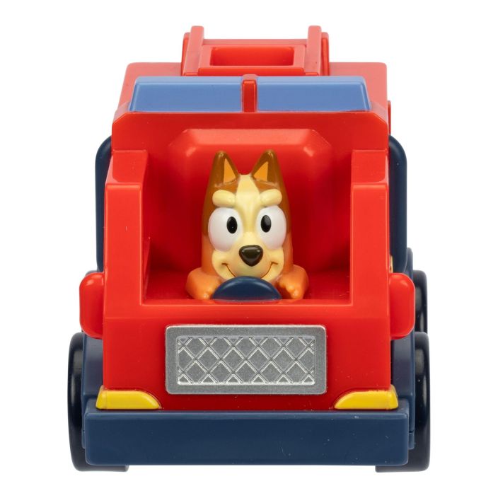 Bluey Mini racers hahmo ja ajoneuvo lajit. 90318 tuotekuva 3