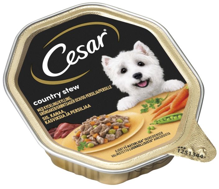Cesar Country siipikarja &amp; kasvis 150g 423354 905-2110