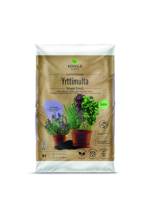 Yrttimulta luonnonmukainen 6L 940-018